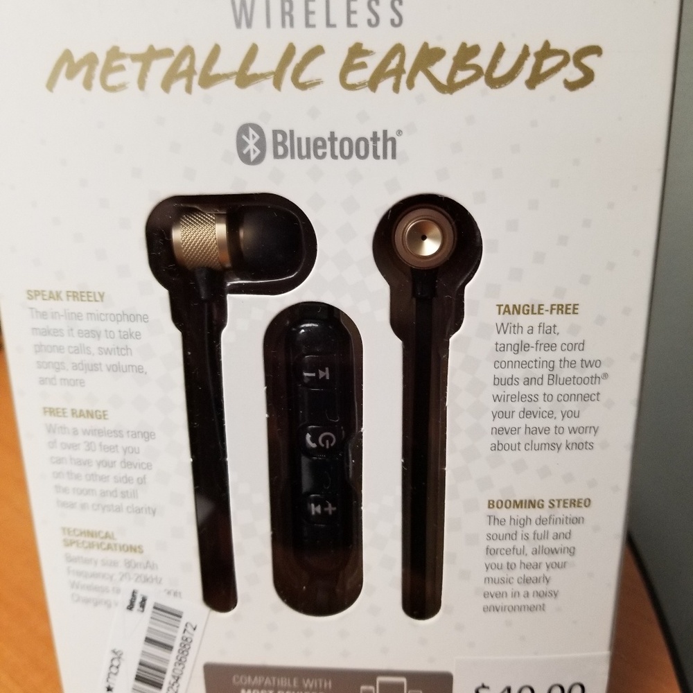 Metallic wired Earbuds